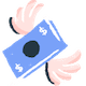 Illustration: Money with wings